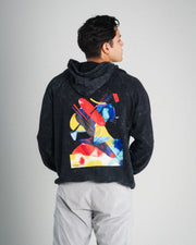 Hoodie Abstract Hombre