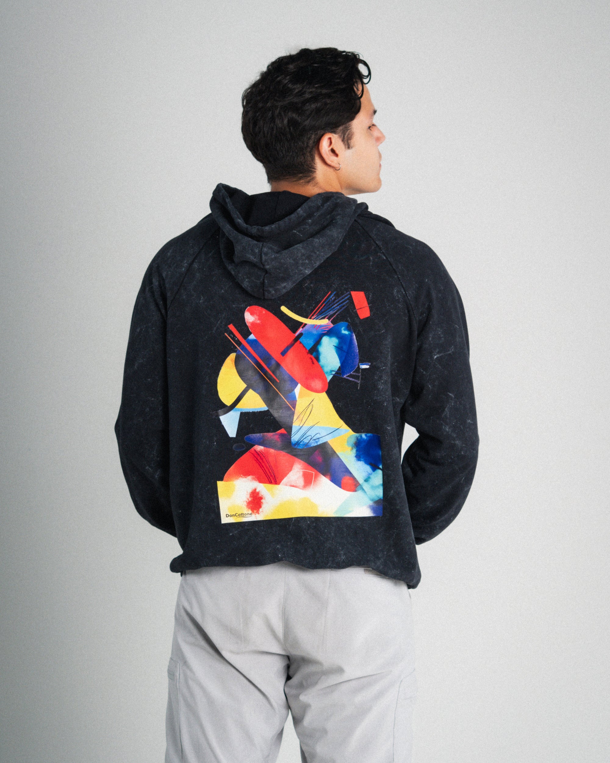 Hoodie Abstract Hombre