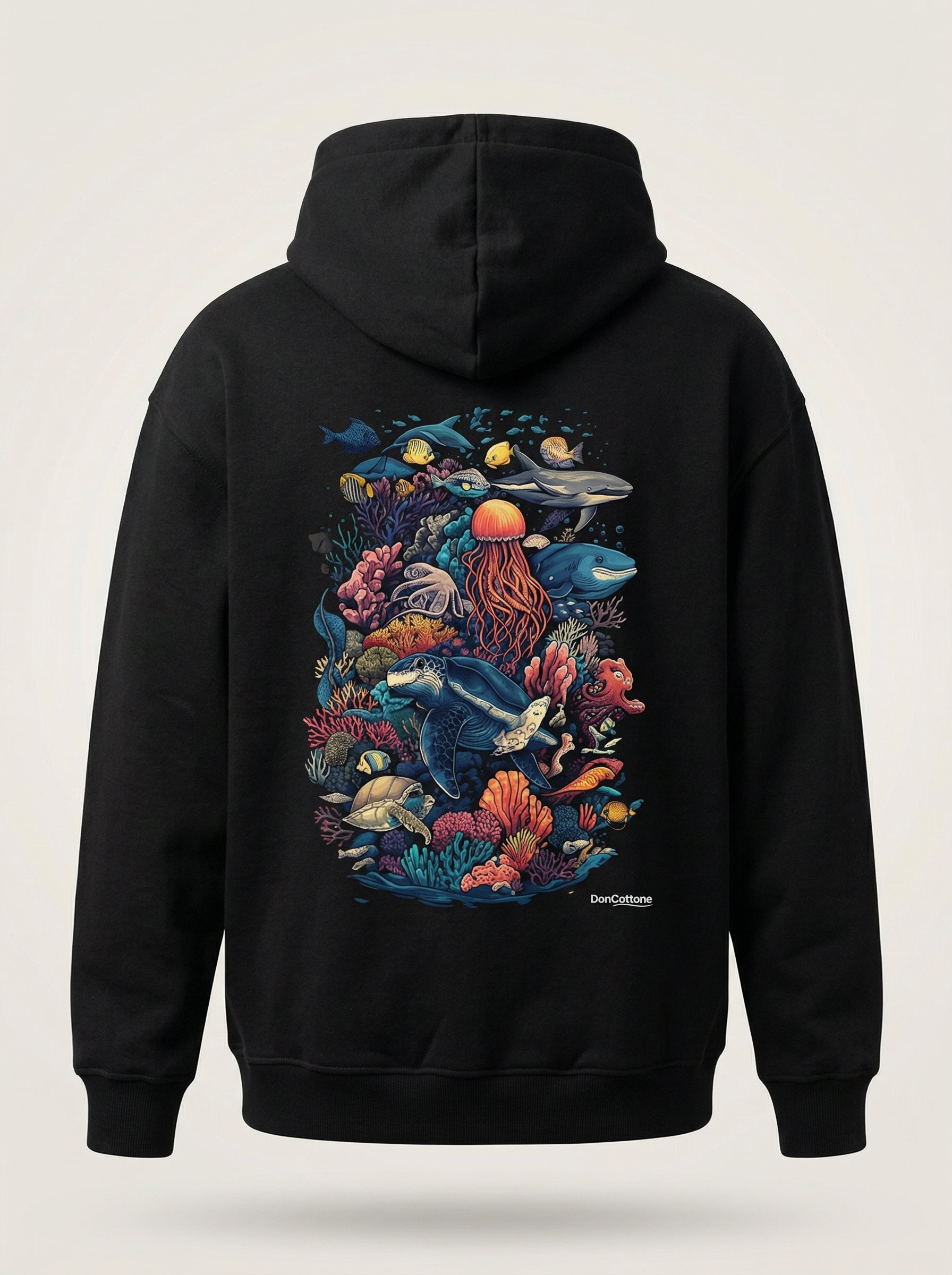 Hoodie Aqua Vitae Hombre